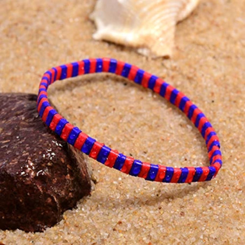 MOON GIRL Colorful Miyuki Bracelets for Women Trendy Charm Wrap Tila