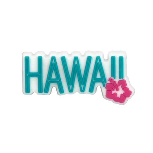 1/30PCS Shoe Charms New Hawaiian Style Flower Surf Board Shoe