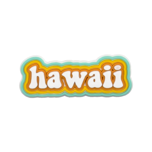 1/30PCS Shoe Charms New Hawaiian Style Flower Surf Board Shoe