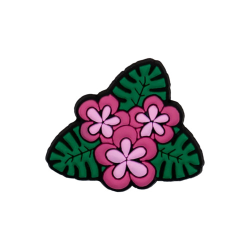 1/30PCS Shoe Charms New Hawaiian Style Flower Surf Board Shoe