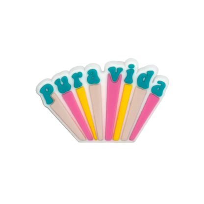 1/30PCS Shoe Charms New Hawaiian Style Flower Surf Board Shoe