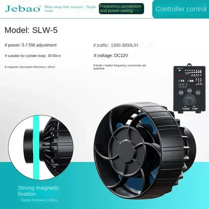 jebao SLW-3 SLW-5 SLW-10 SLW-20 SLW-30 fish tank mini wave pump sea