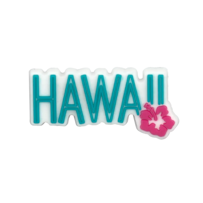 1/30PCS Shoe Charms New Hawaiian Style Flower Surf Board Shoe