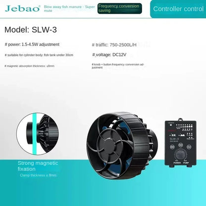 jebao SLW-3 SLW-5 SLW-10 SLW-20 SLW-30 fish tank mini wave pump sea