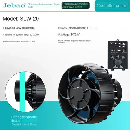 jebao SLW-3 SLW-5 SLW-10 SLW-20 SLW-30 fish tank mini wave pump sea