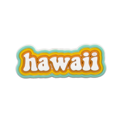 1/30PCS Shoe Charms New Hawaiian Style Flower Surf Board Shoe